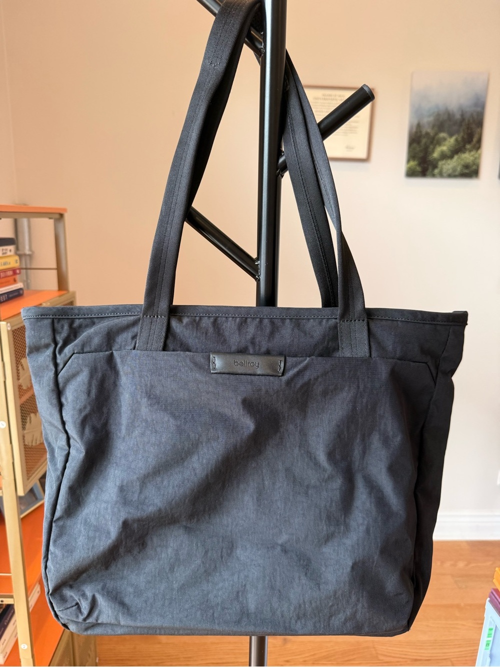 Bellroy Black Tote with Dual Shoulder Straps